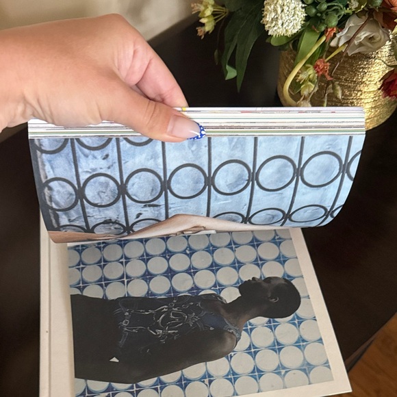 Hermes Vibrant Art Coffee Table Book in Orange and Blue - Picture 6 of 17